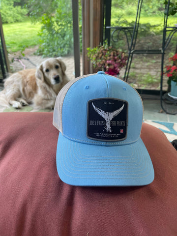 Carolina blue tuna tail Trucker Hat-