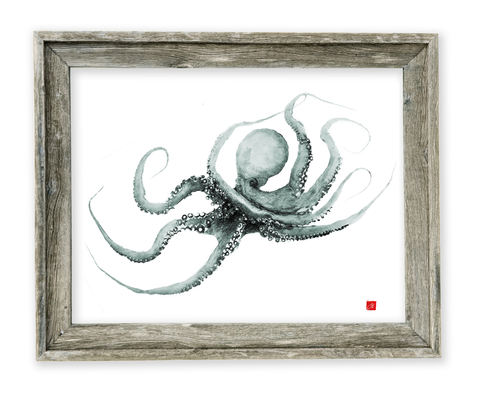 26 x 22 framed Octopus 2024