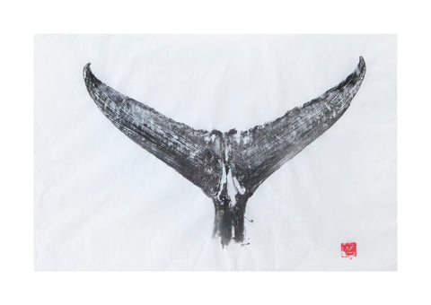 Tuna Tail Original Print - Unframed