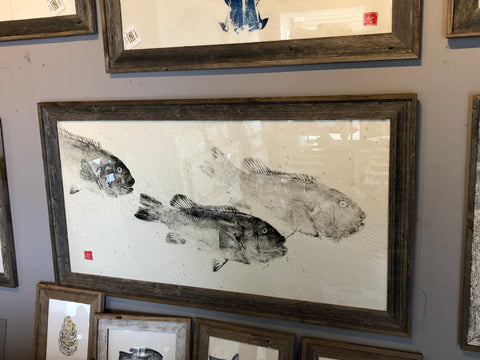 Tautog Triplet - Original Print