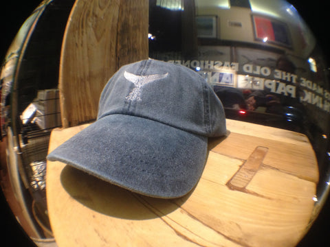 Bluefin tuna hat - Stone washed blue