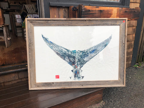 Tuna Tail - Original Framed Print