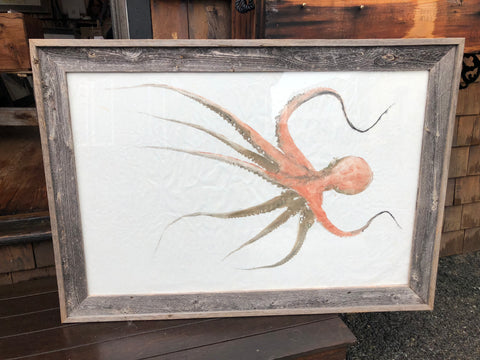 Octopus - Original Framed Print