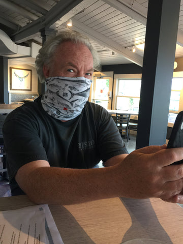 joe’s multi fish face shield/ neck gaitor