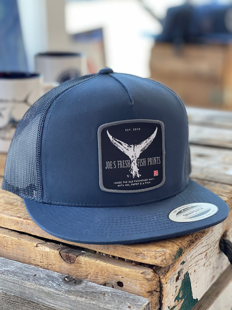 Bluefin Patch Trucker Hat - fishedimpressions