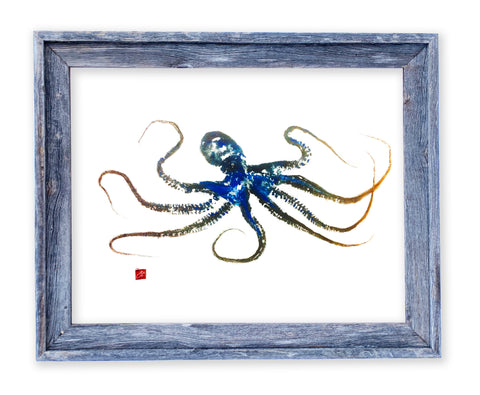 26 x 22 framed octopus