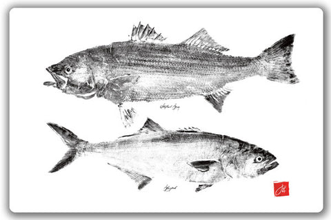 Striped Bass and Bluefish Placemat