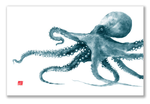Teal Octopus Placemat