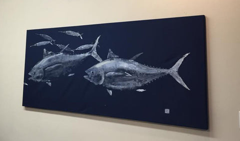 Original Yellowfin Tuna and ballyhoo