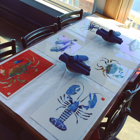 Placemats, Tiles and Shells