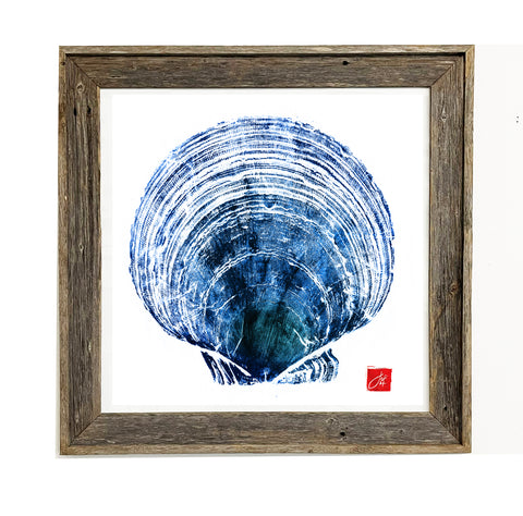 30 X 30 Framed Scallop