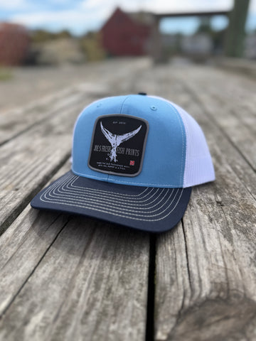 navy/ blue Tuna Tail Trucker Hat-