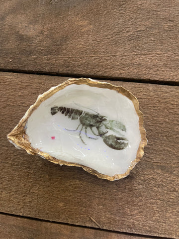 Classic lobster oyster shell