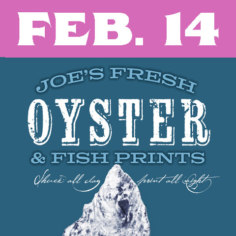 Valentine's Day Fish print Class- oyster edition