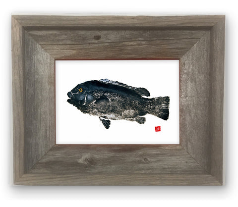 Small Framed Tautog