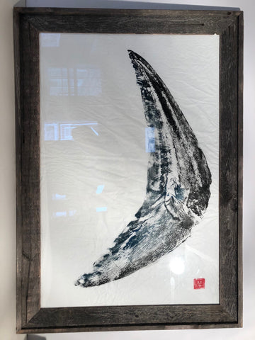 Mako Shark Tail - Original Print