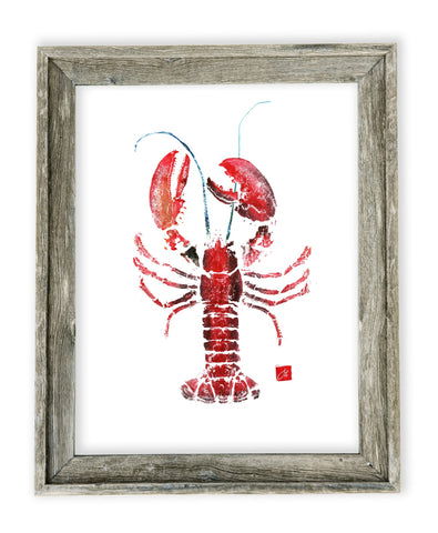 26 x 22 framed red lobster